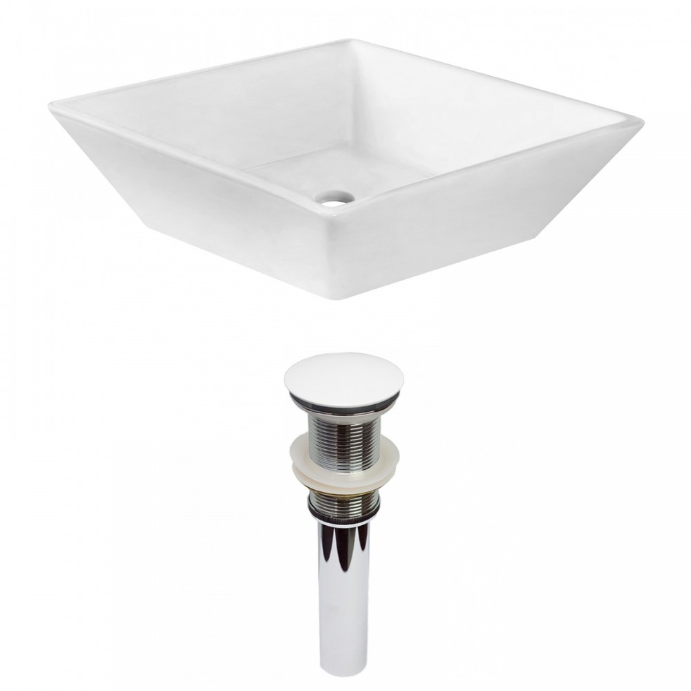 15.75-in. W Bathroom Vessel Sink Set_AI-31446