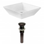 15.75-in. W Bathroom Vessel Sink Set_AI-31449