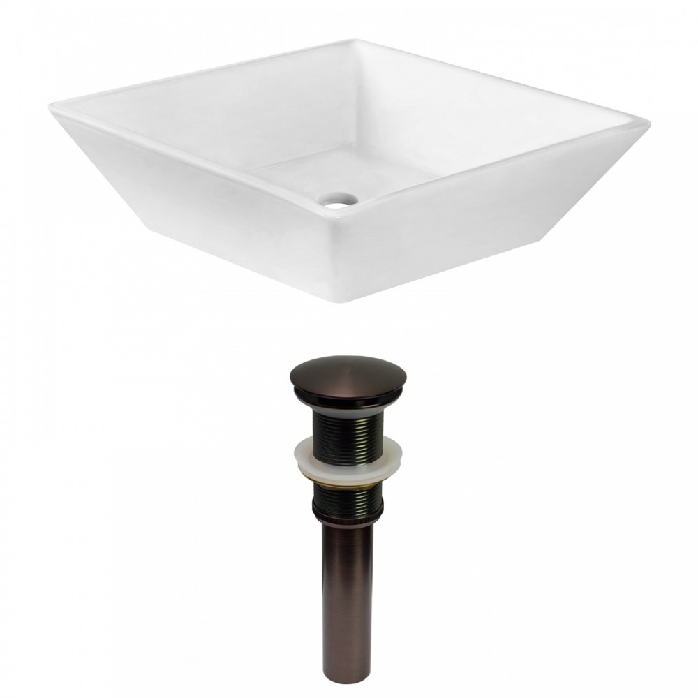 15.75-in. W Bathroom Vessel Sink Set_AI-31449