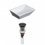 12-in. W Bathroom Vessel Sink Set_AI-31455