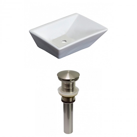 12-in. W Bathroom Vessel Sink Set_AI-31457