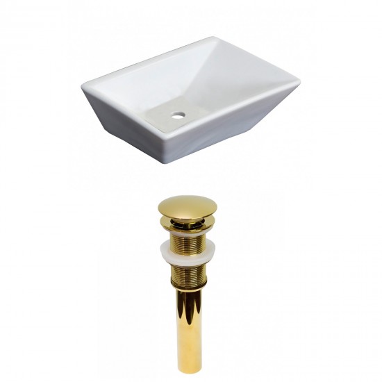 12-in. W Bathroom Vessel Sink Set_AI-31458