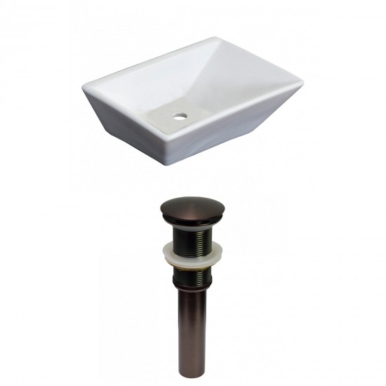 12-in. W Bathroom Vessel Sink Set_AI-31459