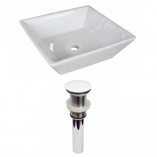 15.75-in. W Bathroom Vessel Sink Set_AI-31476