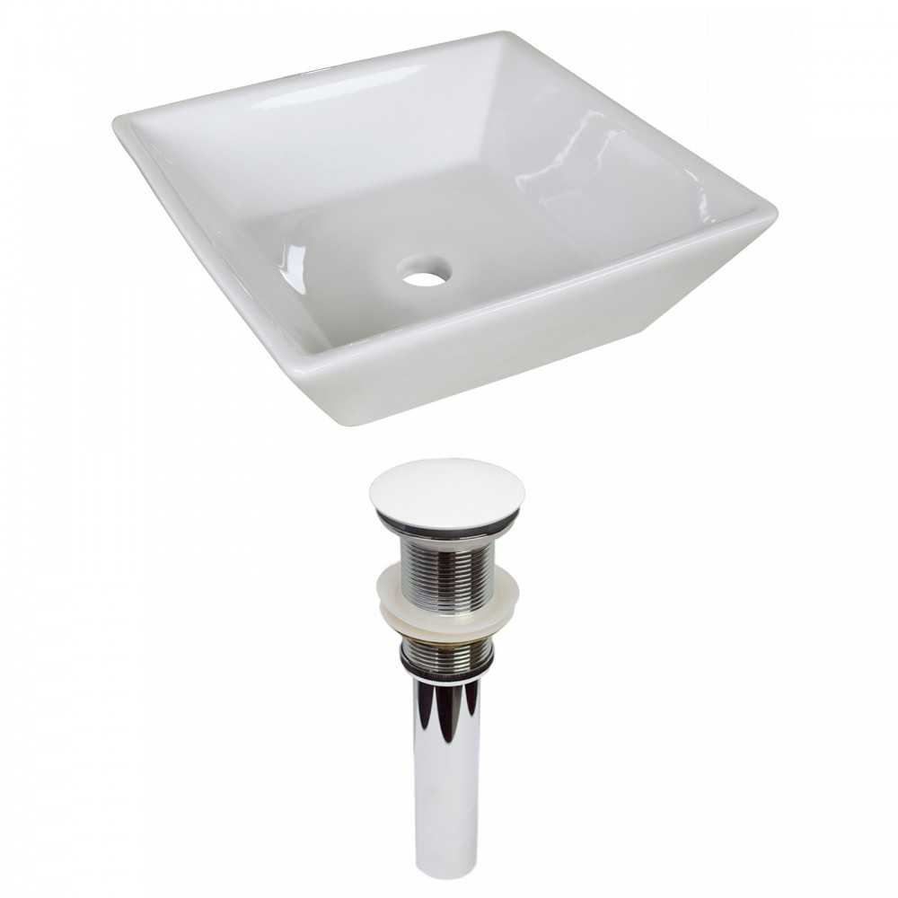 15.75-in. W Bathroom Vessel Sink Set_AI-31476