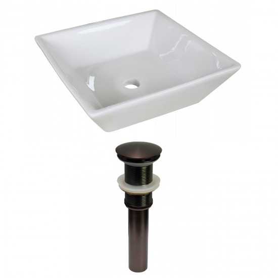 15.75-in. W Bathroom Vessel Sink Set_AI-31479