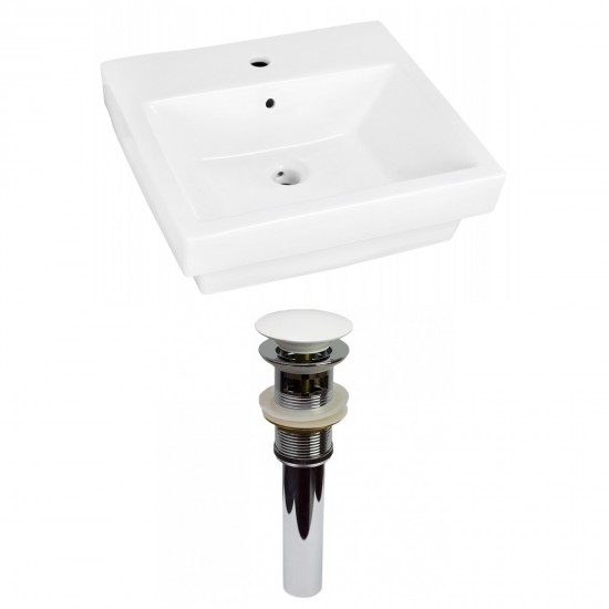 19-in. W Bathroom Vessel Sink Set_AI-31533