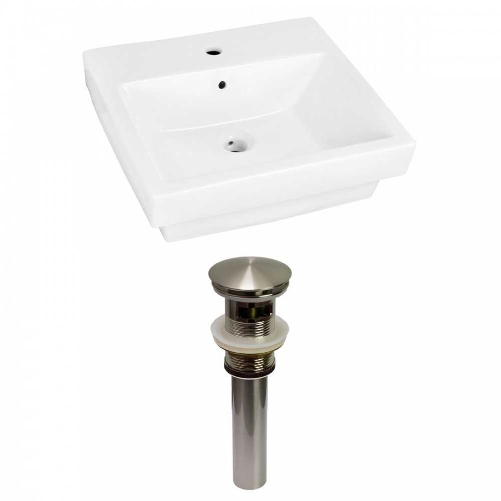 19-in. W Bathroom Vessel Sink Set_AI-31534