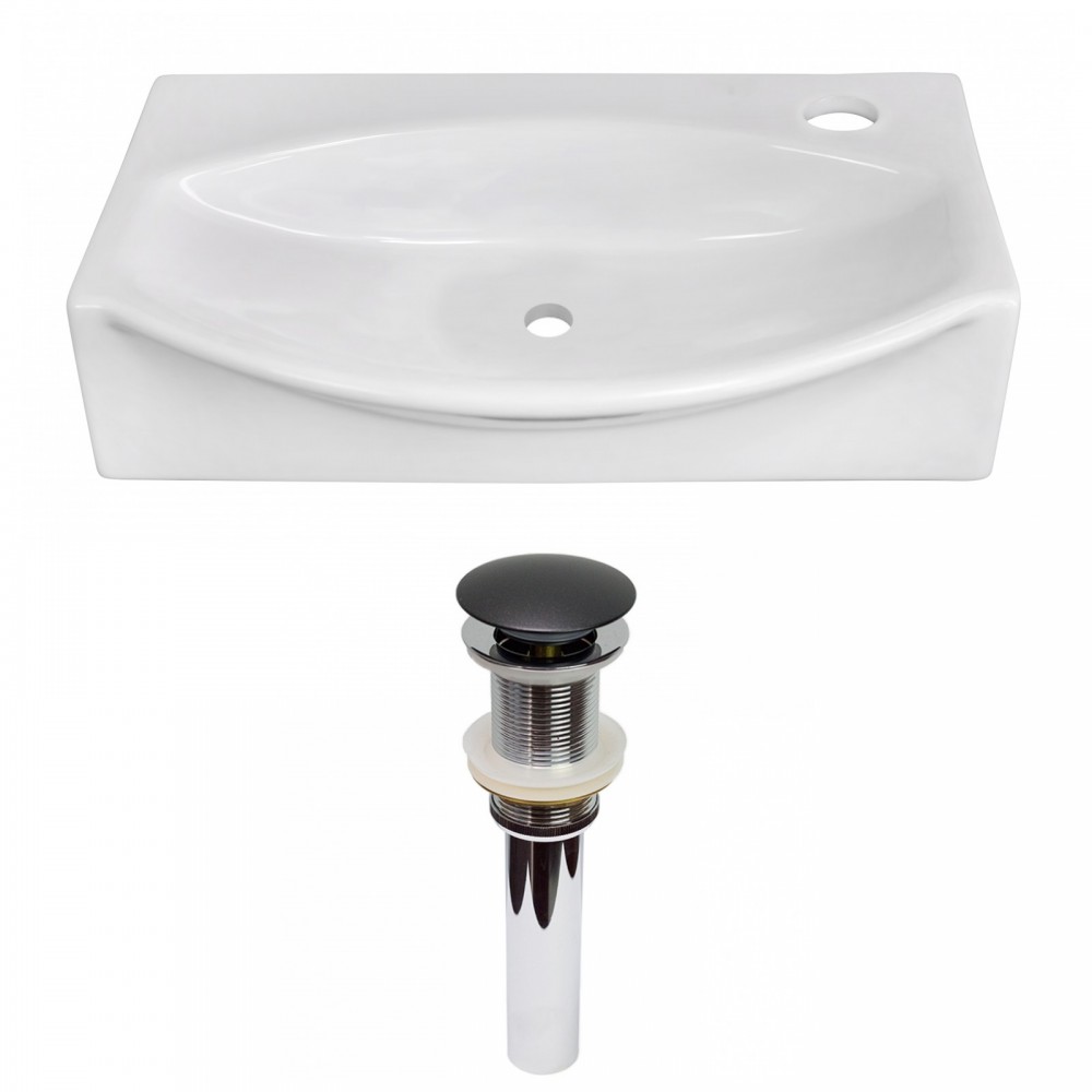 16.5-in. W Bathroom Vessel Sink Set_AI-31550