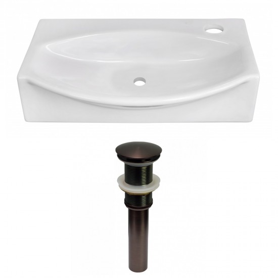 16.5-in. W Bathroom Vessel Sink Set_AI-31554