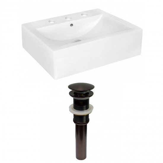 20.25-in. W Bathroom Vessel Sink Set_AI-31590