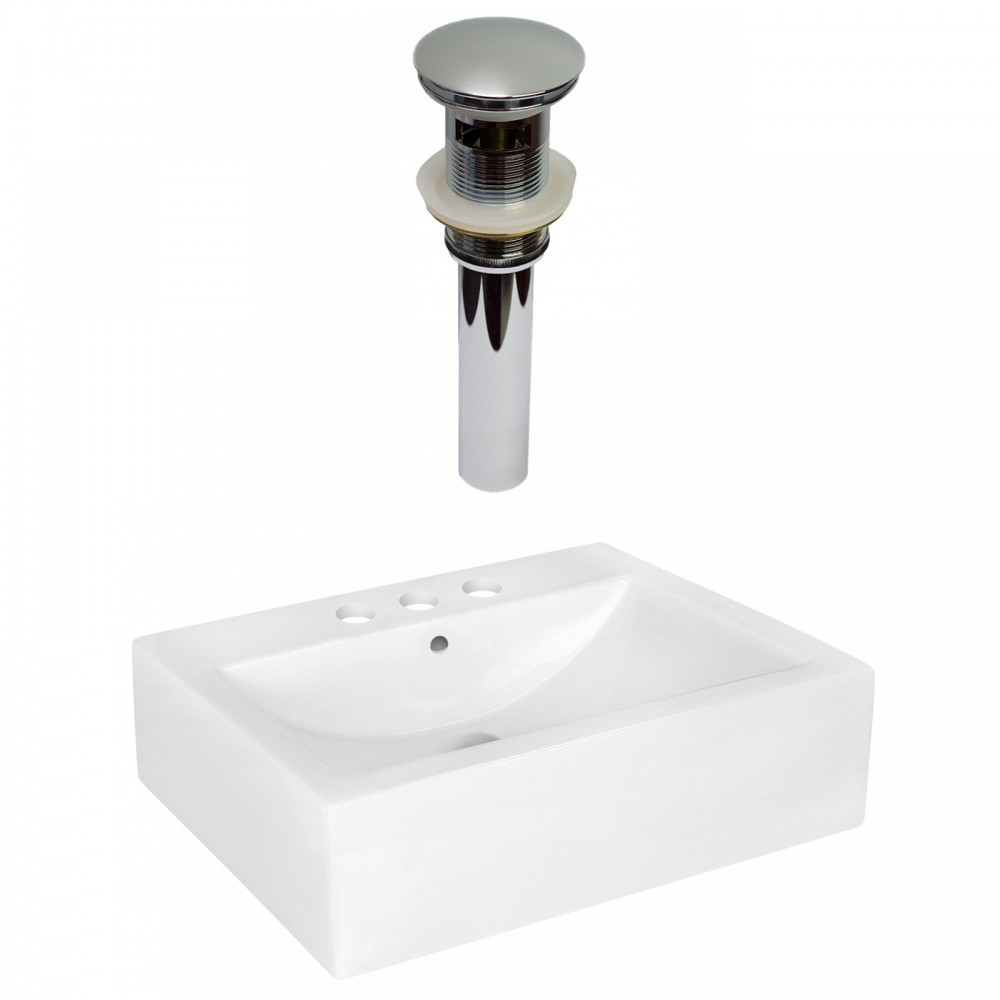 20.25-in. W Bathroom Vessel Sink Set_AI-31591