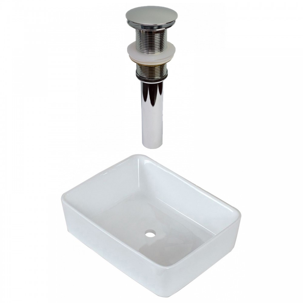 18.75-in. W Bathroom Vessel Sink Set_AI-31597