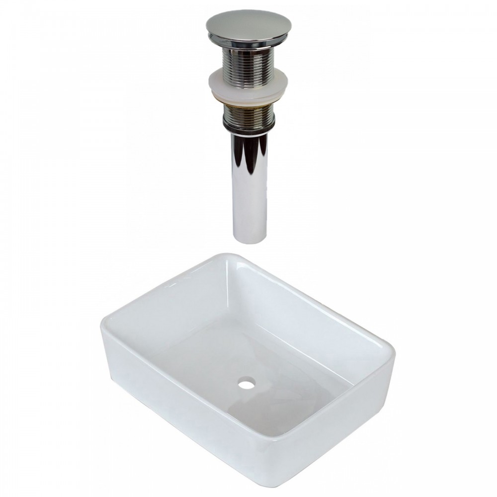 18.75-in. W Bathroom Vessel Sink Set_AI-31603