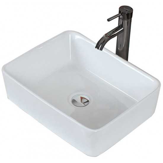 18.75-in. W Bathroom Vessel Sink Set_AI-31603