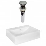 20.25-in. W Bathroom Vessel Sink Set_AI-31609