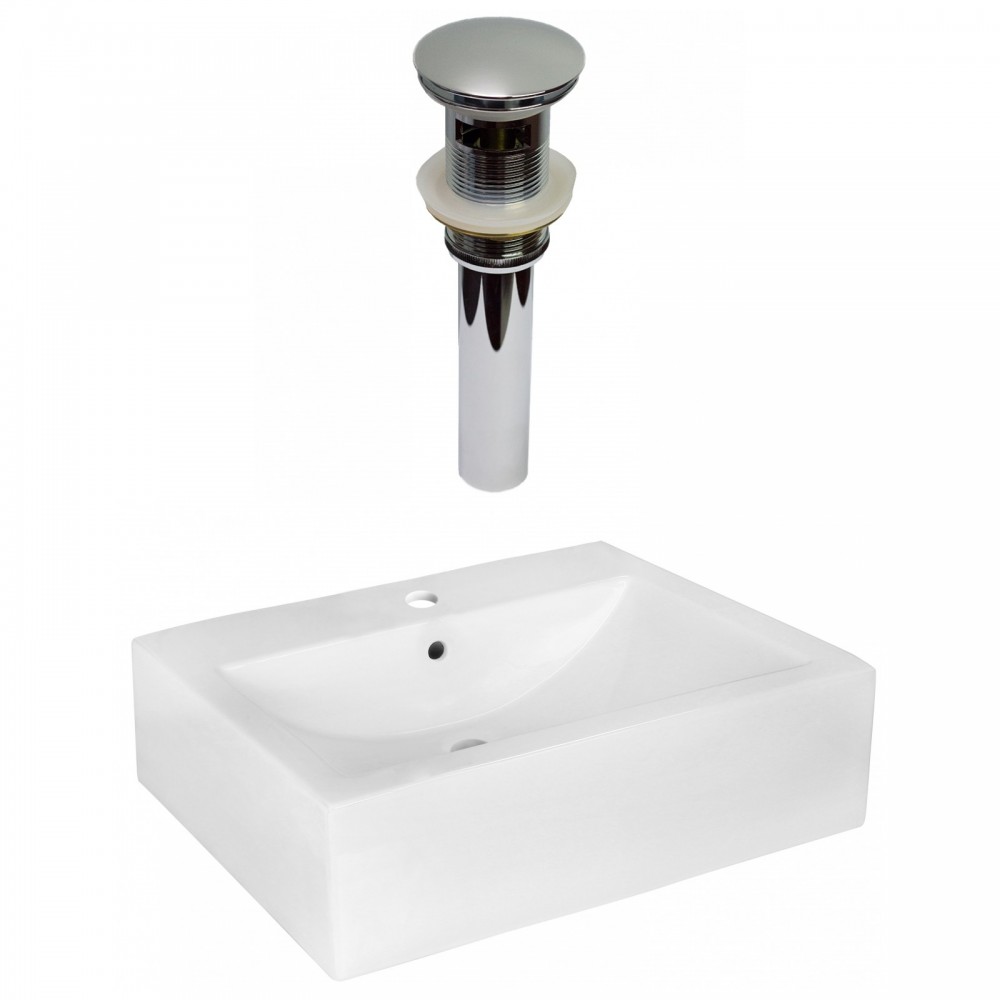 20.25-in. W Bathroom Vessel Sink Set_AI-31609