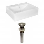 20.25-in. W Bathroom Vessel Sink Set_AI-31612