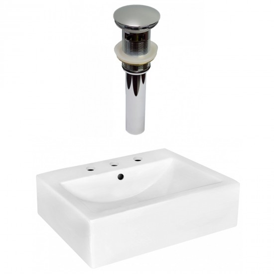 20.25-in. W Bathroom Vessel Sink Set_AI-31615