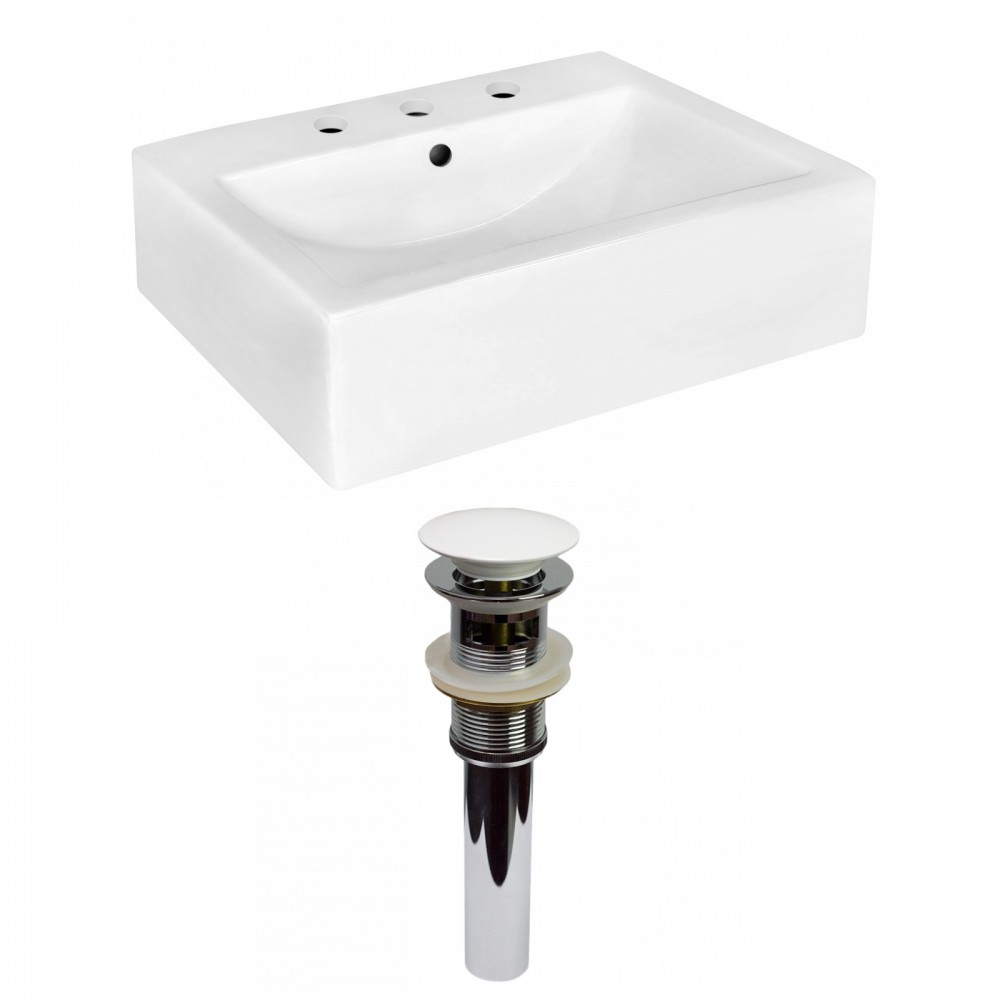 20.25-in. W Bathroom Vessel Sink Set_AI-31617