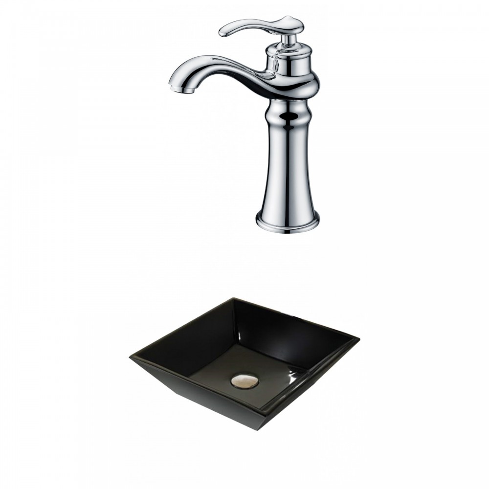 16.1-in. W Bathroom Vessel Sink Set_AI-33370