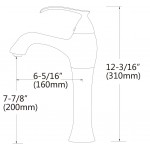 16.1-in. W Bathroom Vessel Sink Set_AI-33375
