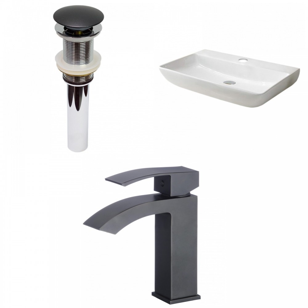 28-in. W Bathroom Vessel Sink Set_AI-33402