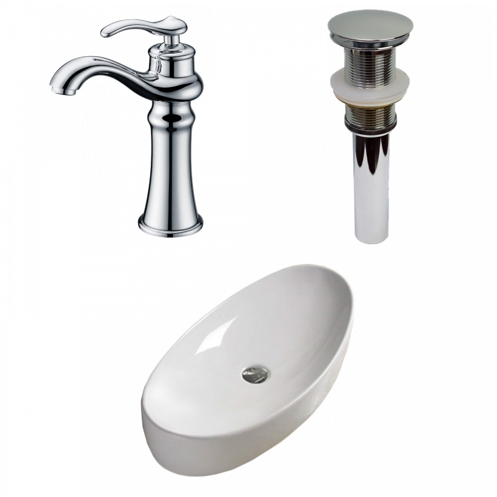 31-in. W Bathroom Vessel Sink Set_AI-33406