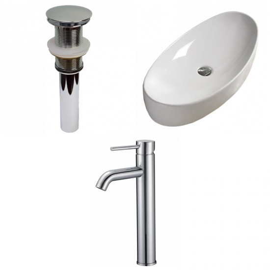 31-in. W Bathroom Vessel Sink Set_AI-33410