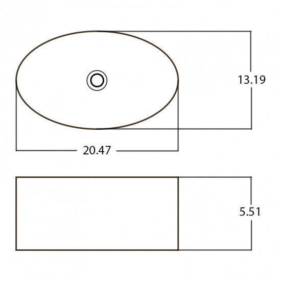 20.47-in. W Bathroom Vessel Sink Set_AI-33434