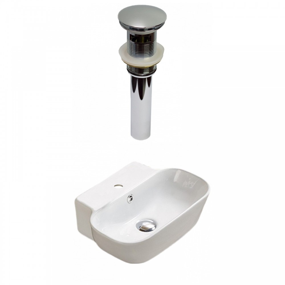 16.34-in. W Bathroom Vessel Sink Set_AI-33436