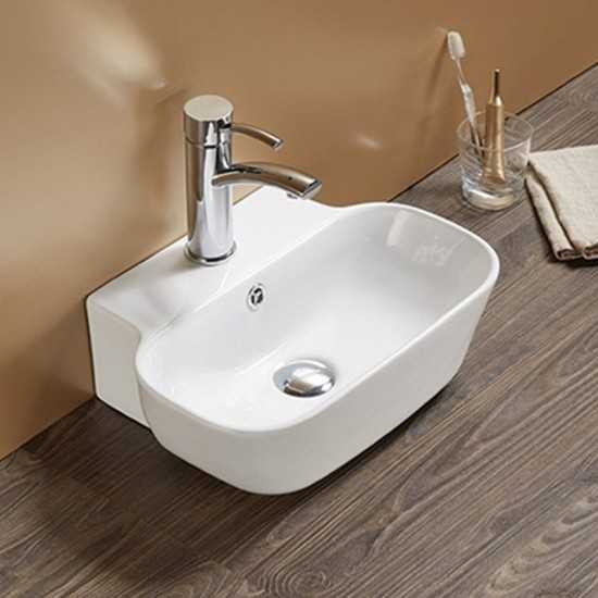 16.34-in. W Bathroom Vessel Sink Set_AI-33436