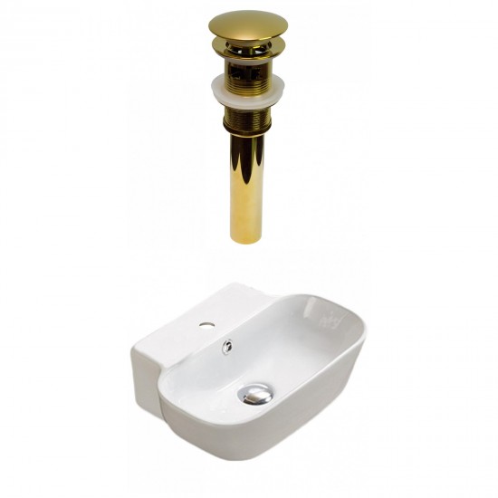 16.34-in. W Bathroom Vessel Sink Set_AI-33440