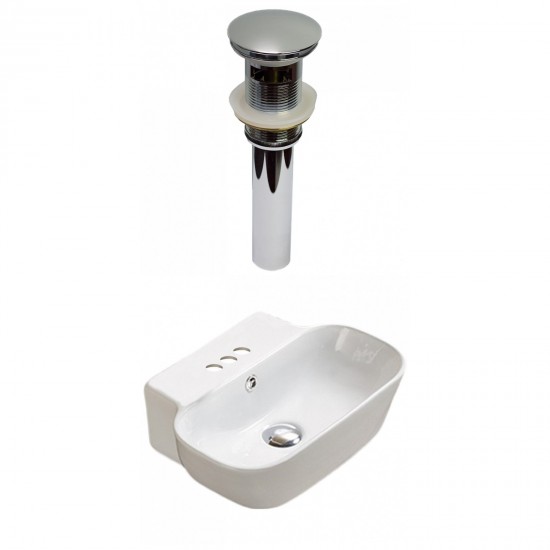 16.34-in. W Bathroom Vessel Sink Set_AI-33442