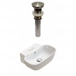 16.34-in. W Bathroom Vessel Sink Set_AI-33445