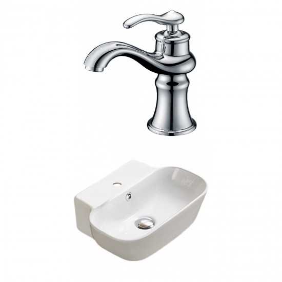 16.34-in. W Bathroom Vessel Sink Set_AI-33473