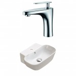 16.34-in. W Bathroom Vessel Sink Set_AI-33474