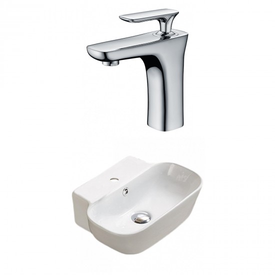 16.34-in. W Bathroom Vessel Sink Set_AI-33475