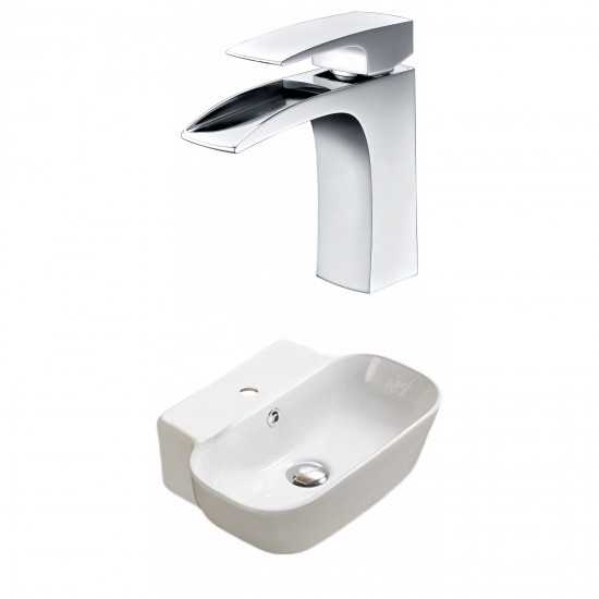 16.34-in. W Bathroom Vessel Sink Set_AI-33476