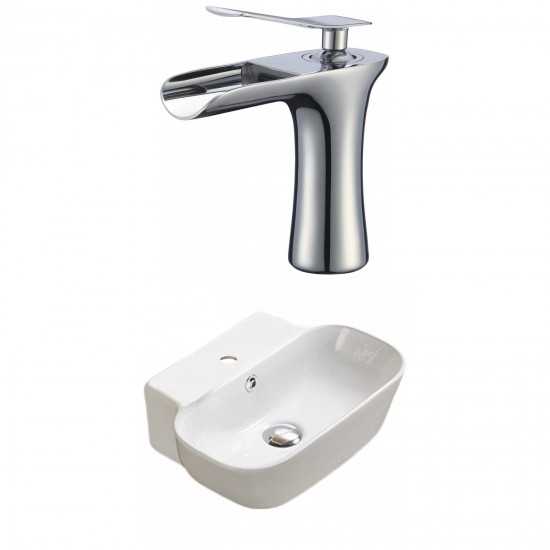 16.34-in. W Bathroom Vessel Sink Set_AI-33478