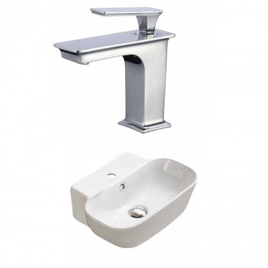 16.34-in. W Bathroom Vessel Sink Set_AI-33479