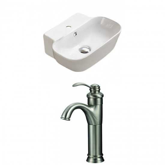 16.34-in. W Bathroom Vessel Sink Set_AI-33481