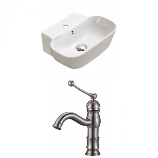 16.34-in. W Bathroom Vessel Sink Set_AI-33482