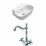 16.34-in. W Bathroom Vessel Sink Set_AI-33483