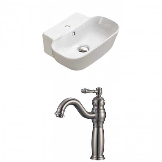 16.34-in. W Bathroom Vessel Sink Set_AI-33485