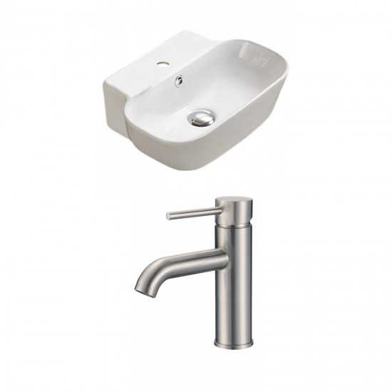 16.34-in. W Bathroom Vessel Sink Set_AI-33487