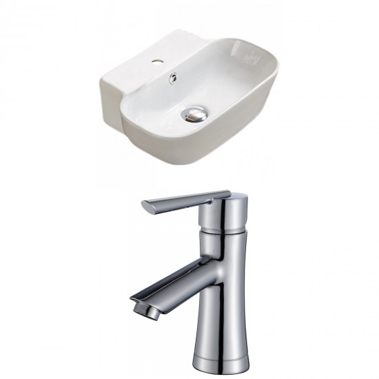 16.34-in. W Bathroom Vessel Sink Set_AI-33489