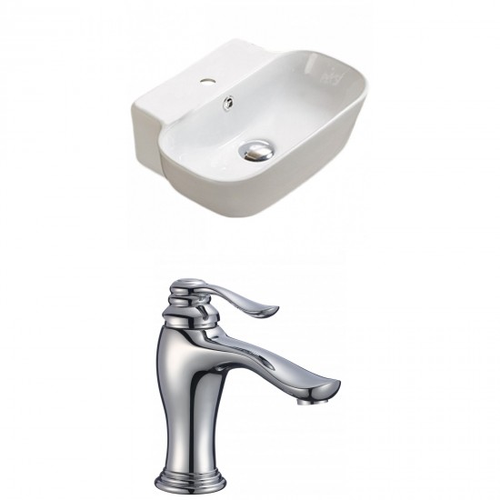 16.34-in. W Bathroom Vessel Sink Set_AI-33493