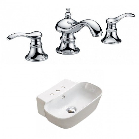 16.34-in. W Bathroom Vessel Sink Set_AI-33497