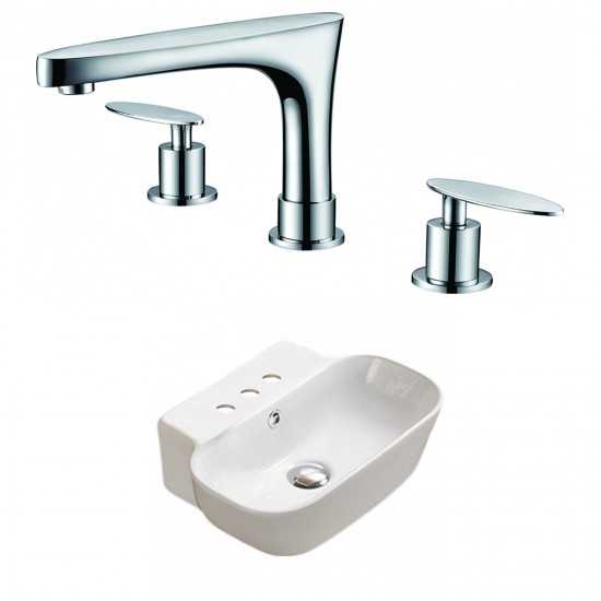 16.34-in. W Bathroom Vessel Sink Set_AI-33498